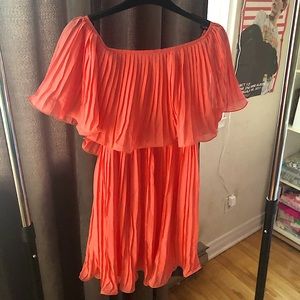 Floral fancy pink dress